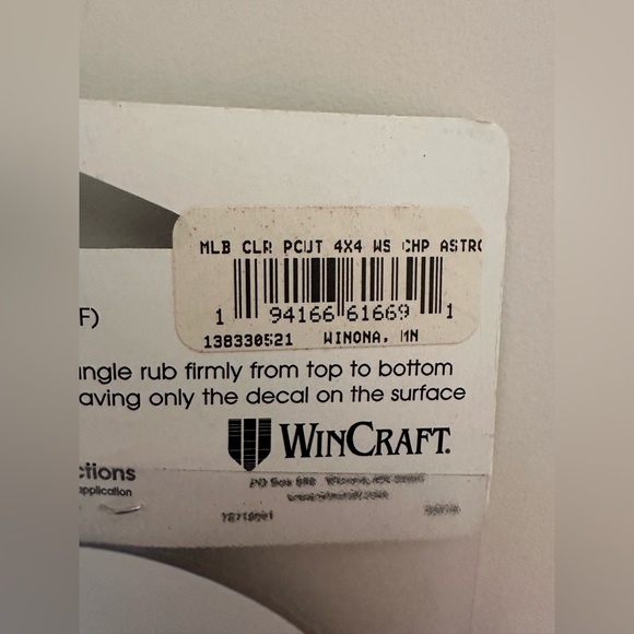 New Houston Astros MLB World Series Champions 2022 4x4 Decal Sticker - Picture 2 of 4